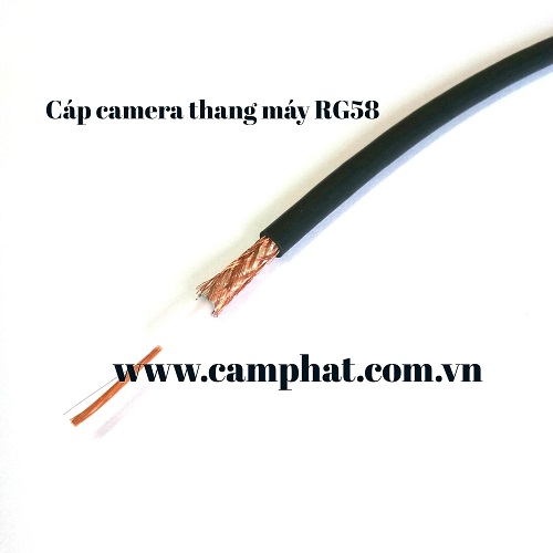 Cáp camera dùng trong thang máy RG58