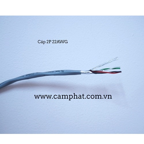 Cáp xoắn 2P 22AWG